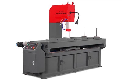 Вертикален лентов трион с променлива скорост